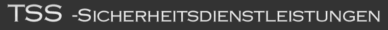 tss sicherheitsdienstleistungen