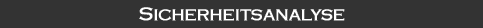 Sicherheitsanalyse
